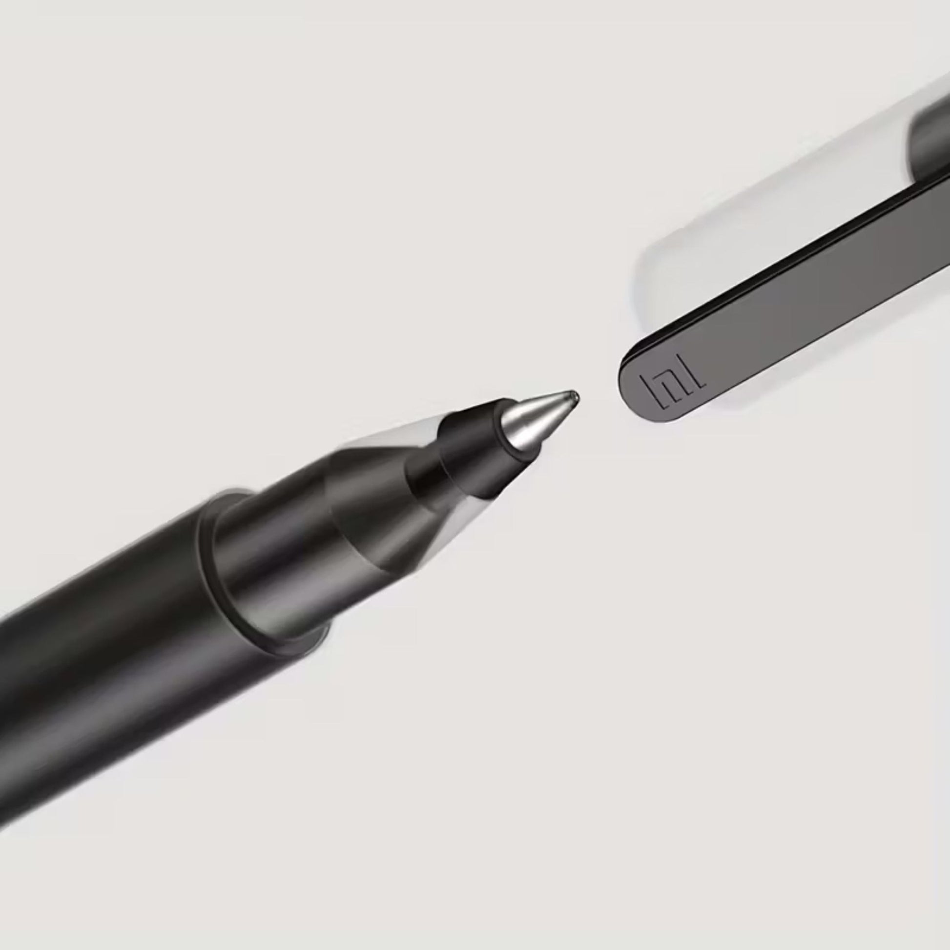 Xiaomi Jumbo Black Gel Ink Pen 10 Pcs - Black