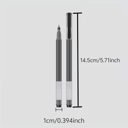 Xiaomi Jumbo Black Gel Ink Pen 10 Pcs - Black
