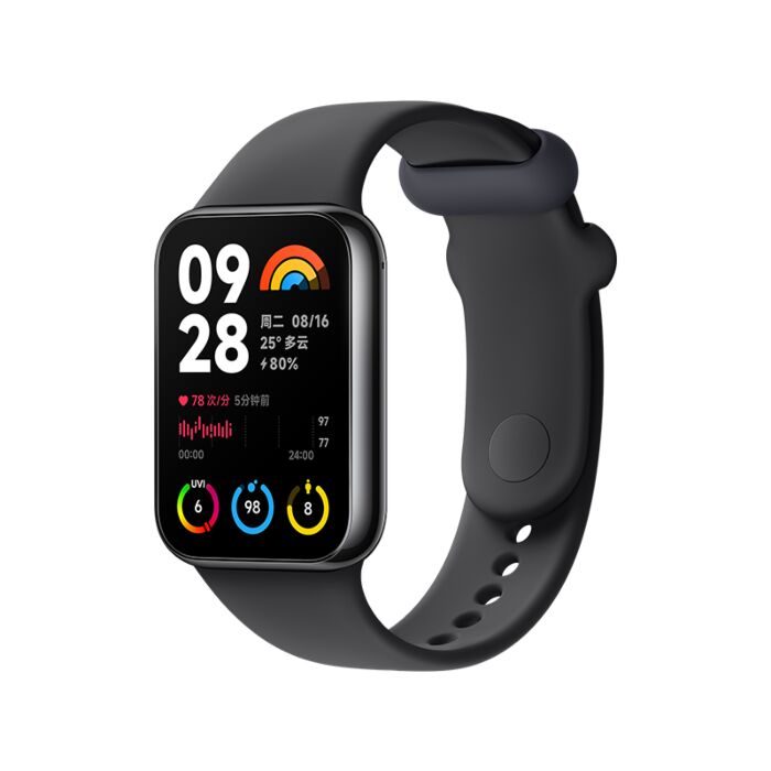 Xiaomi Mi Band 8 Pro Smartwatch - Black