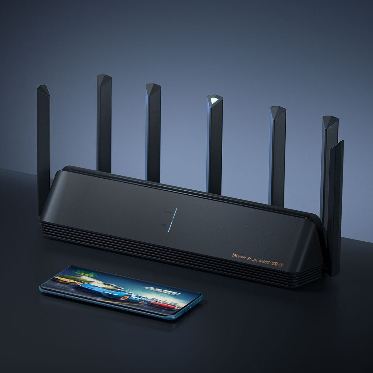Xiaomi Mi Router AX6000 WiFi 6 version 6000 Mbps speed - Black