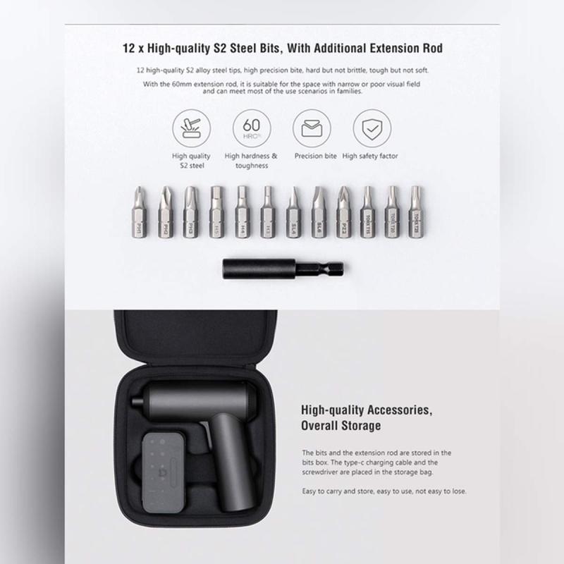 Xiaomi Mijia Cordless Rechargeable Screwdriver