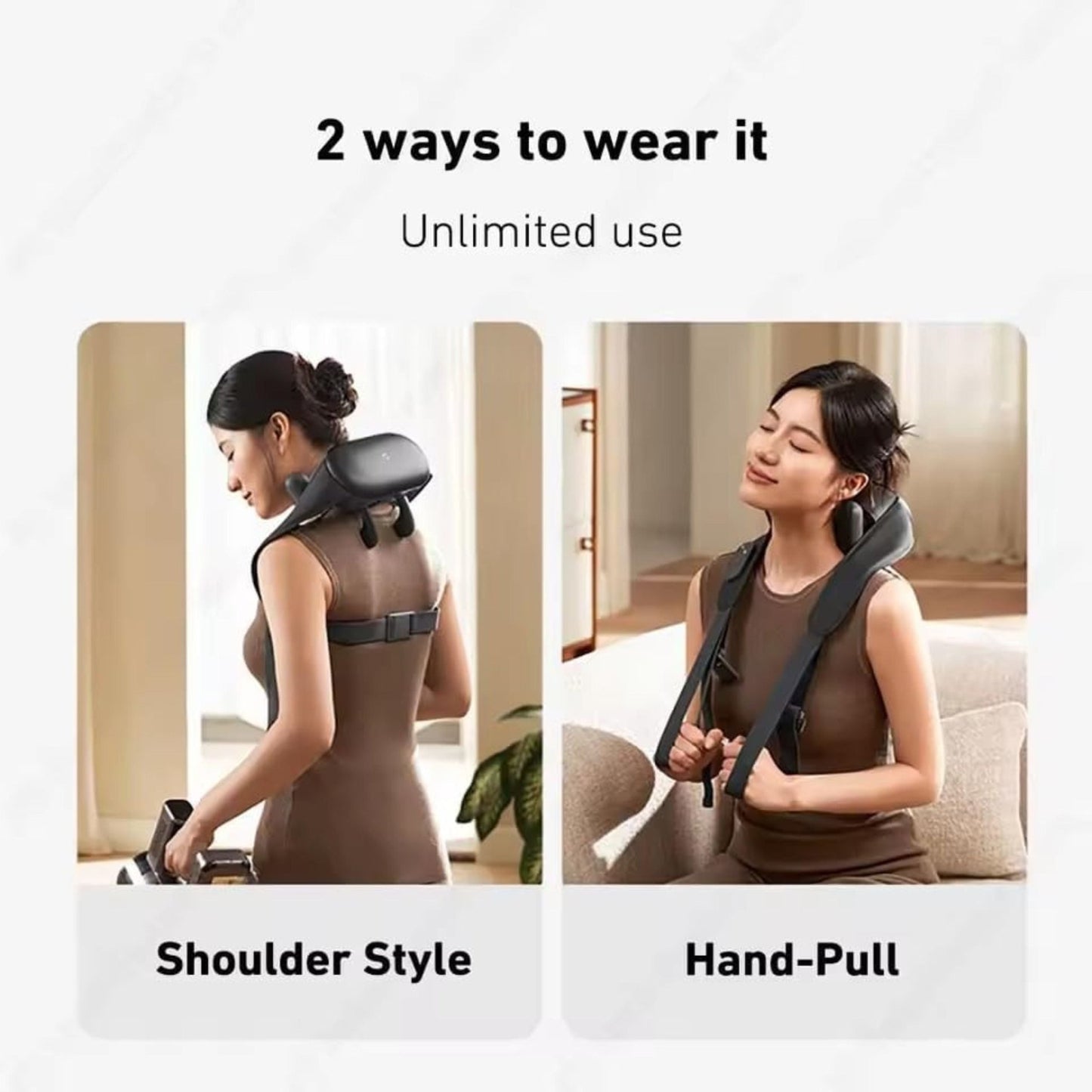 Xiaomi Mijia Inteligent Shoulder and Neck Massager - Black
