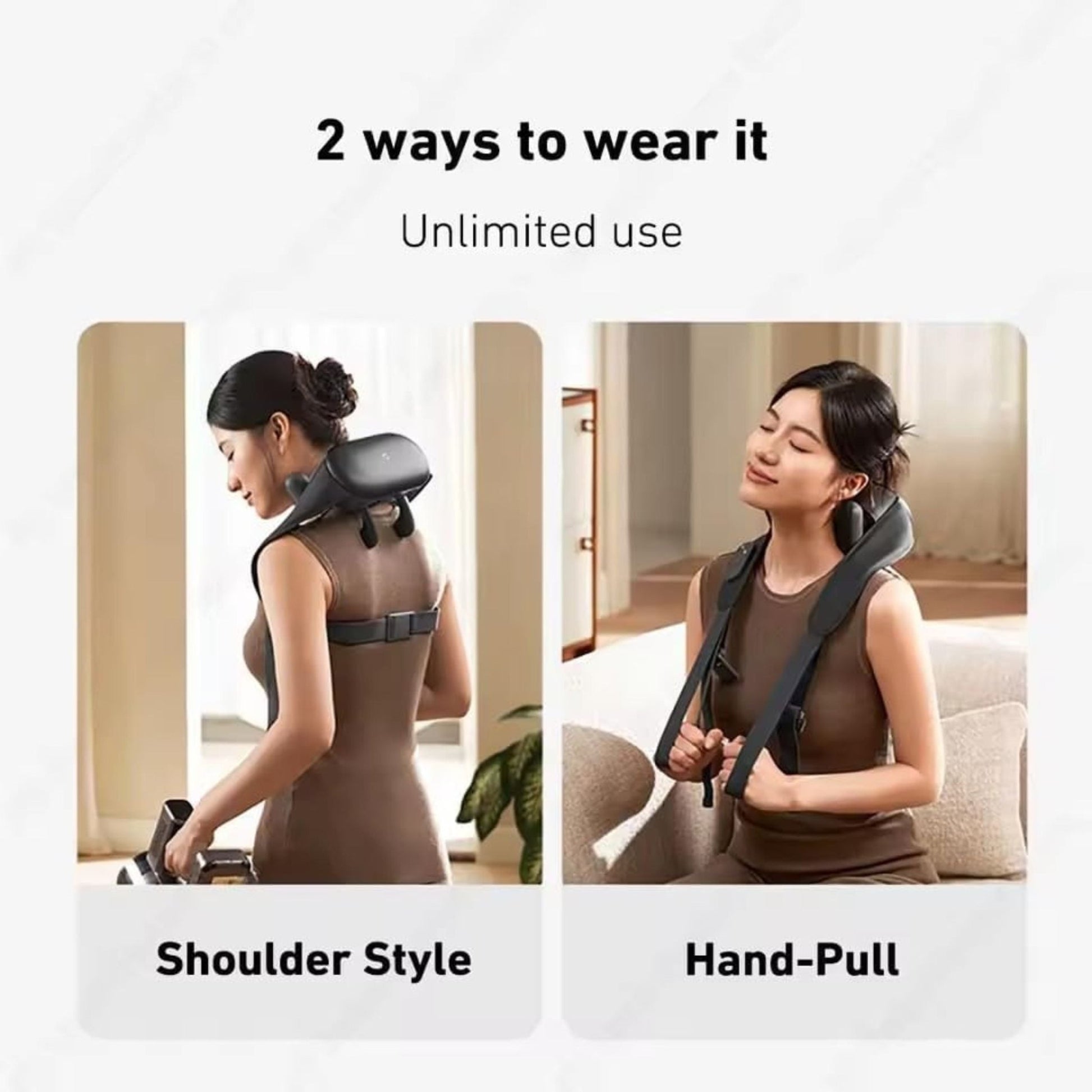 Xiaomi Mijia Inteligent Shoulder and Neck Massager - Black