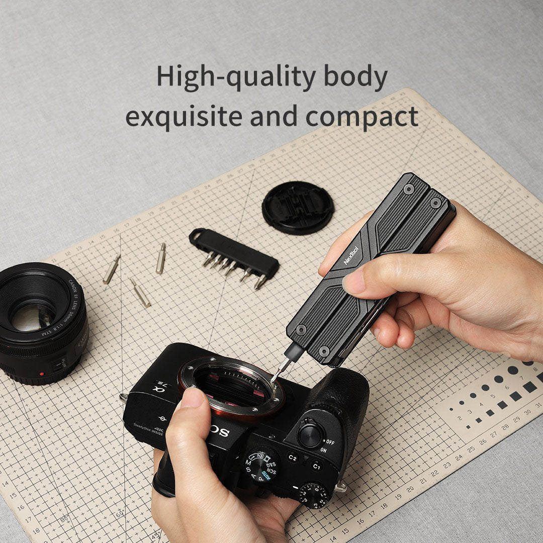 Xiaomi NexTool Gemini Electric Multi-functional Knife with Electric Screwdriver - Black