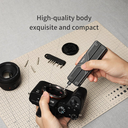 Xiaomi NexTool Gemini Electric Multi-functional Knife with Electric Screwdriver - Black