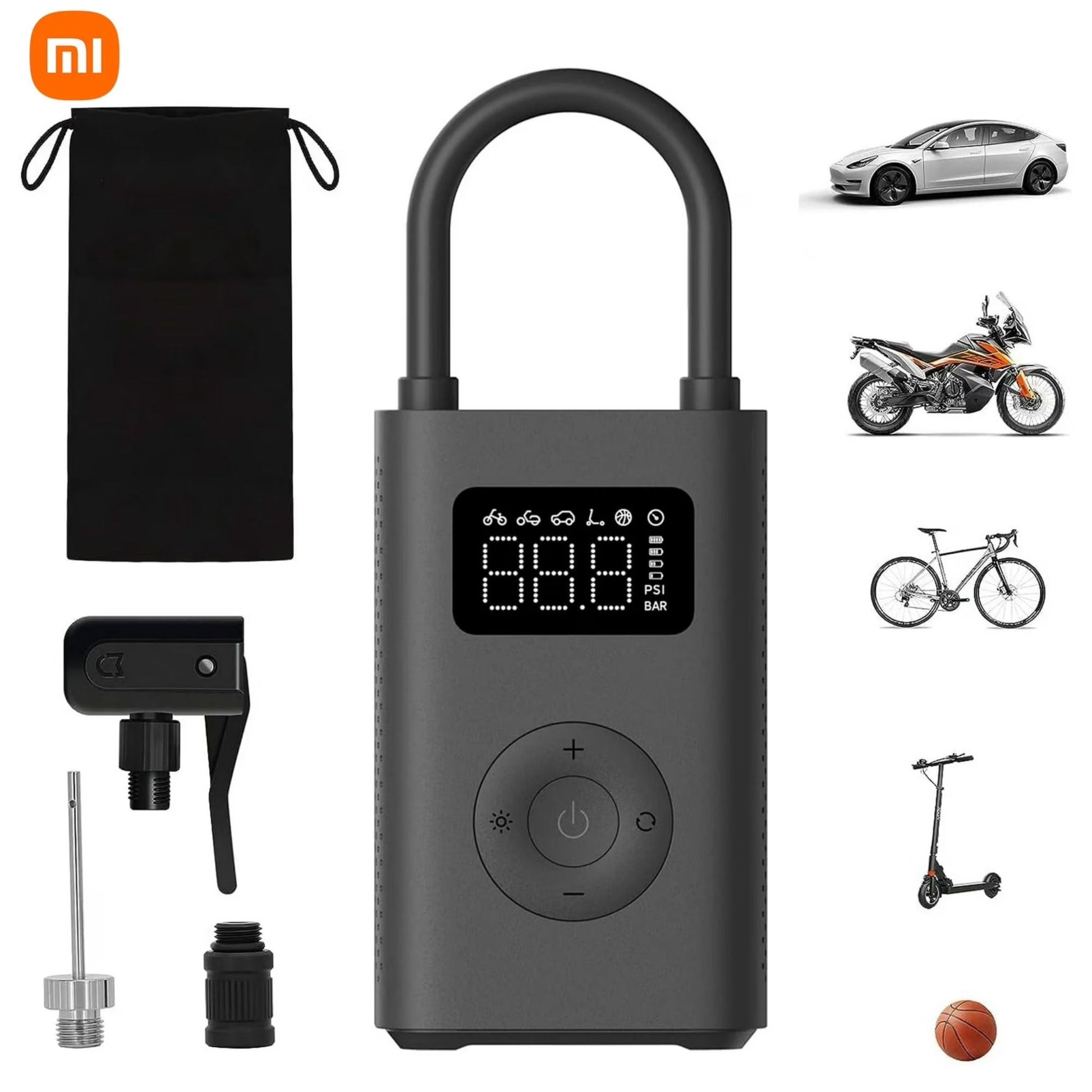 Xiaomi Portable Electric Inflator 2 Pro - Black