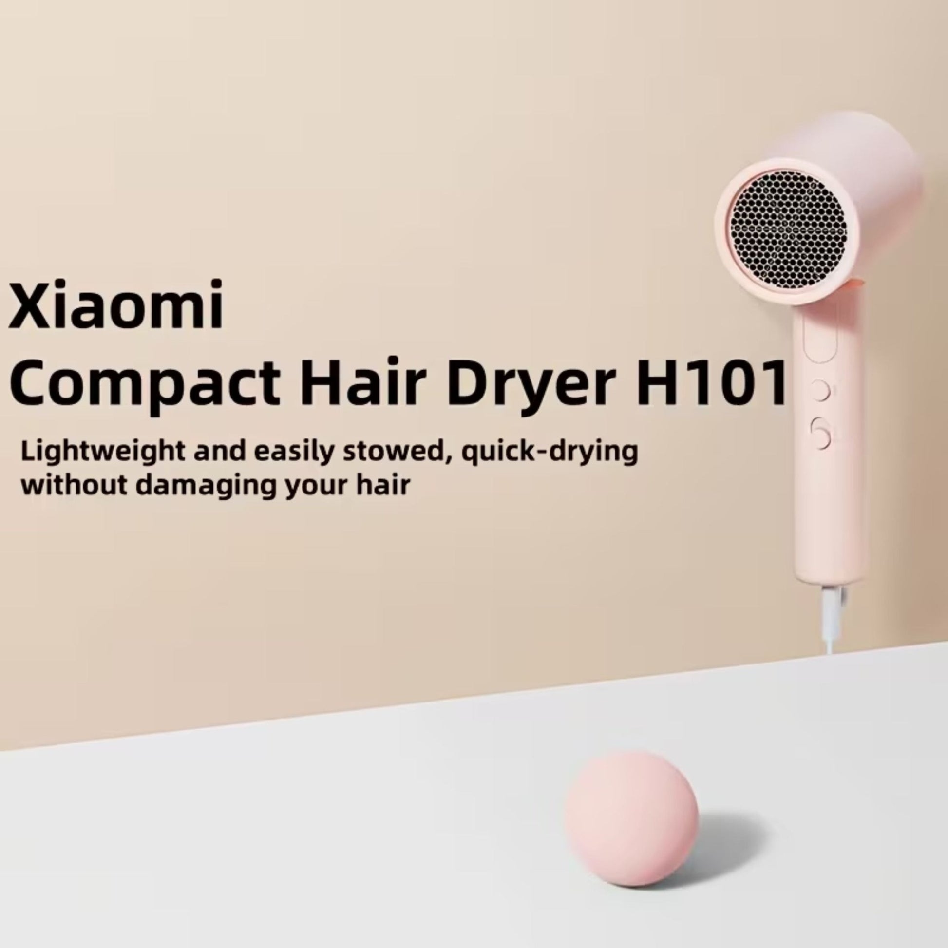 Xiaomi Portable Hair Dryer H101 - Pink