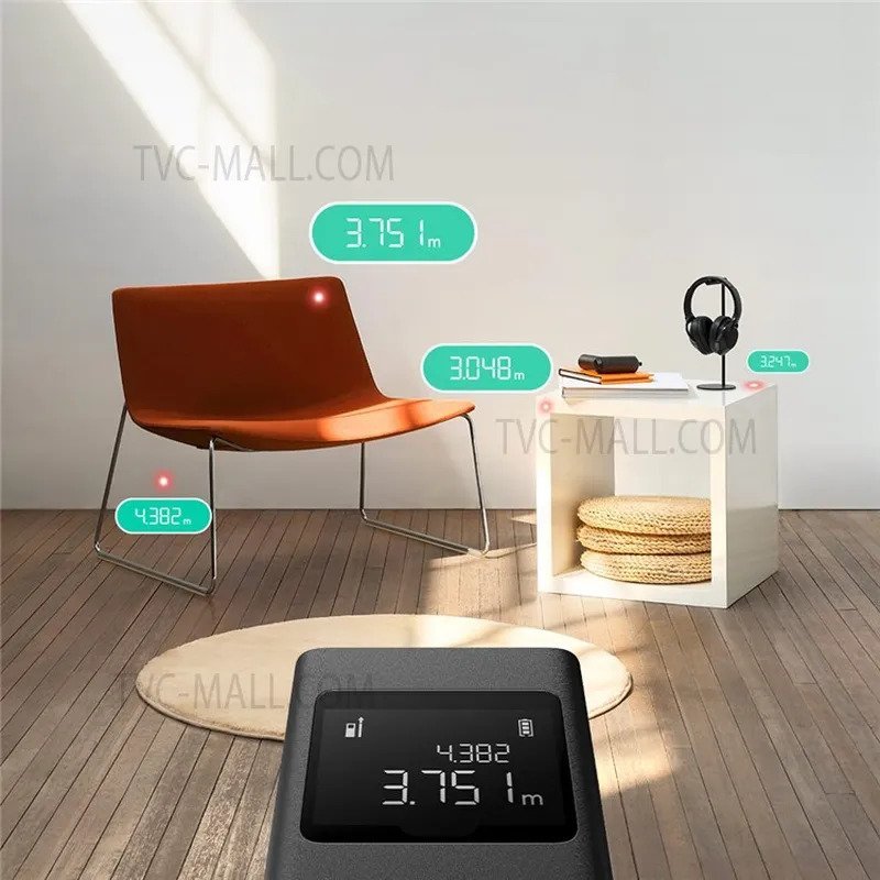 Xiaomi Portable Mini Smart Laser Distance Measuring Tool -Black