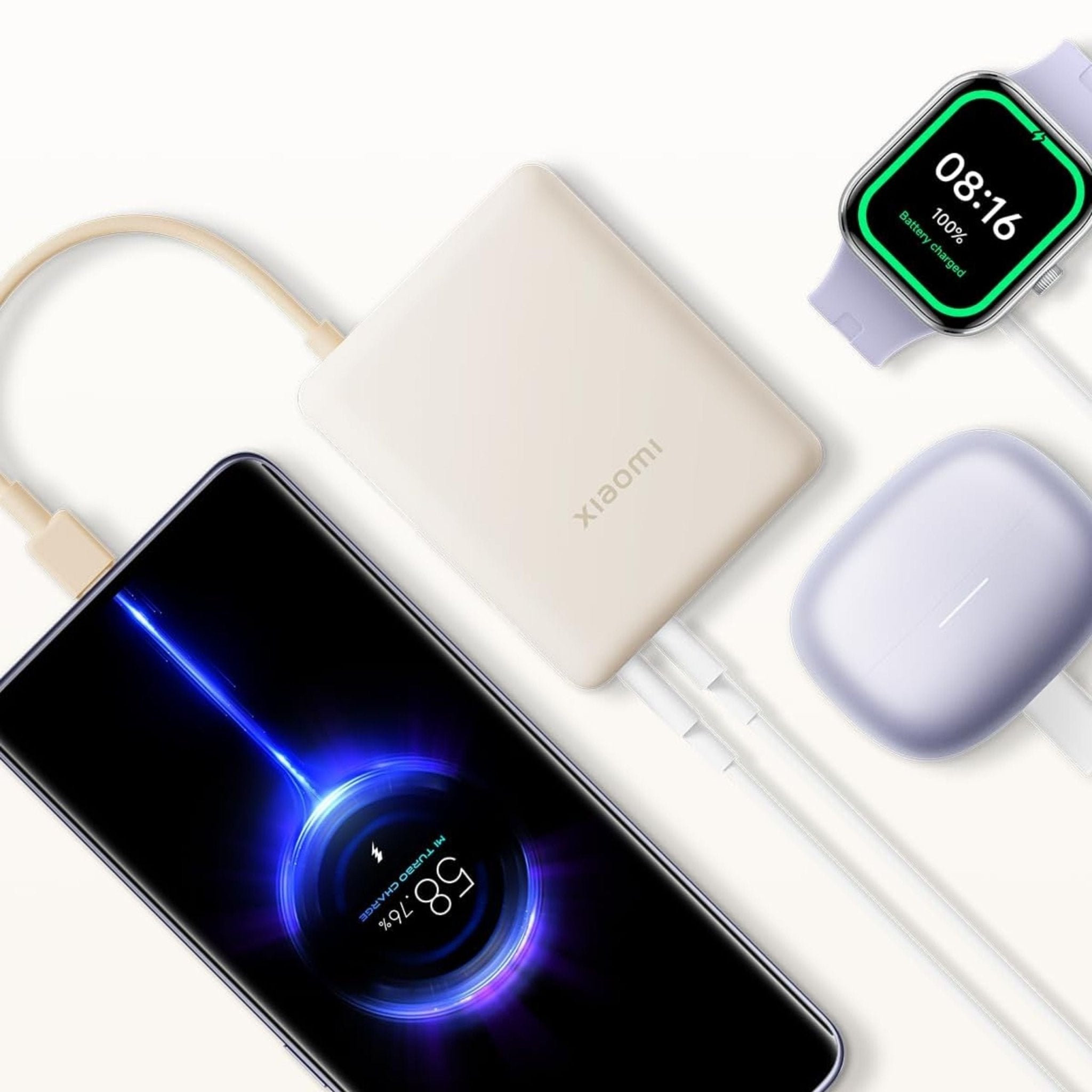 Xiaomi Power Bank 10000mAh 33W With Cable Type-C