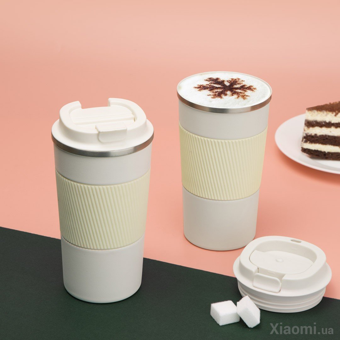 Xiaomi Quange Pure Enjoy Insulating Coffee Cup KF100-White