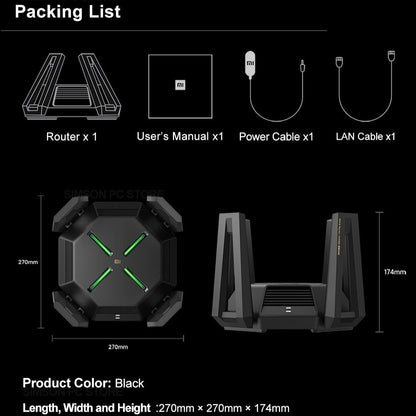 Xiaomi Router AX9000 - Black