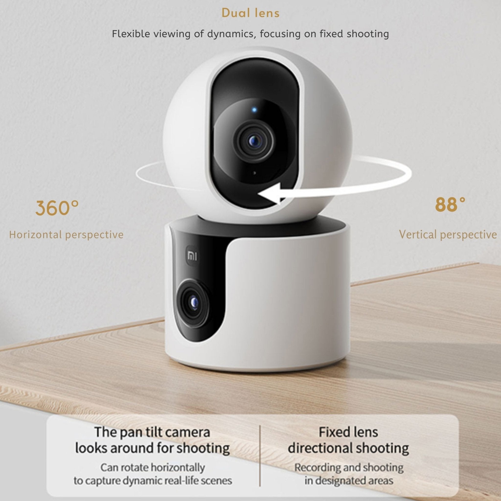 Xiaomi Smart Camera C300 Dual - White