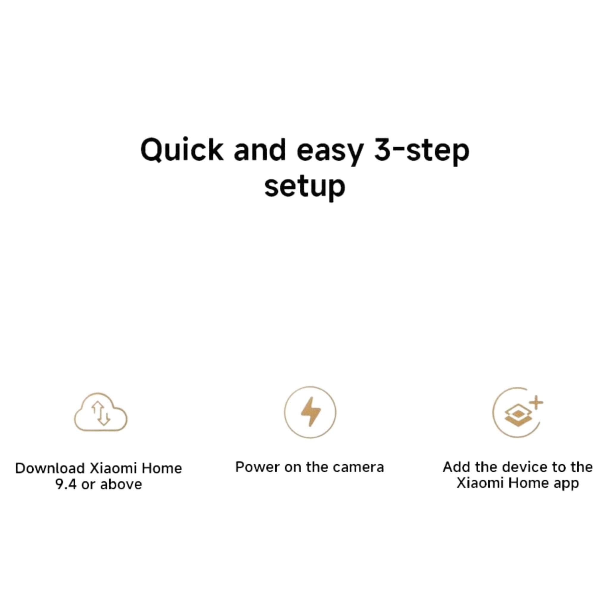 Xiaomi Smart Camera C500 Dual - White