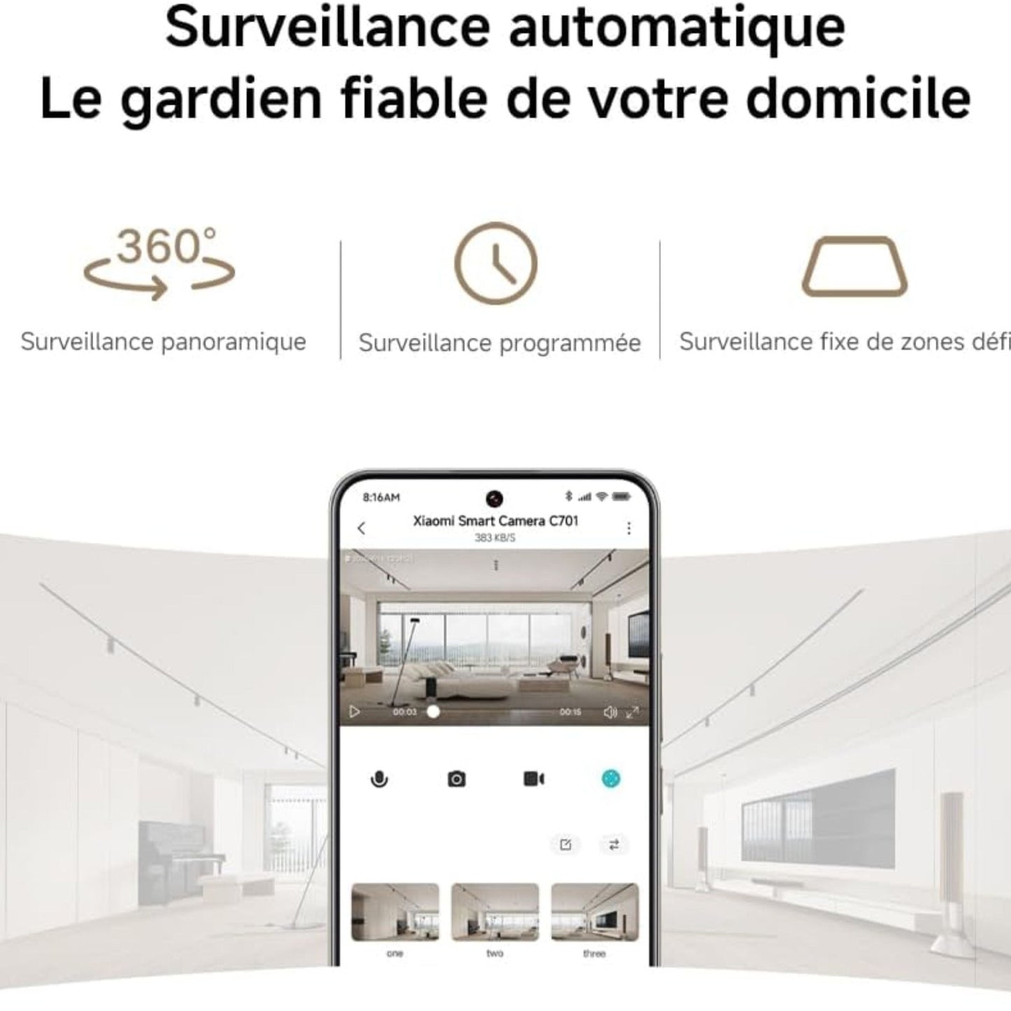 Xiaomi Smart Camera C701 - White