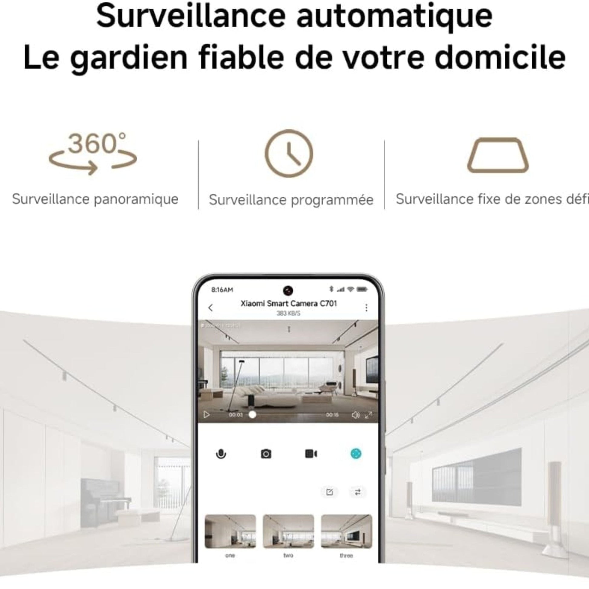 Xiaomi Smart Camera C701 - White