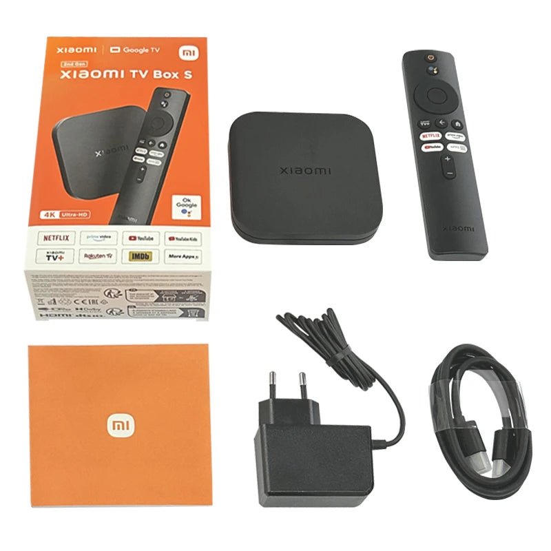 Xiaomi TV Box S Android 2nd Gen 4K Ultra HD MDZ-28-AA - 2 - Black ( 1 Year Plan )