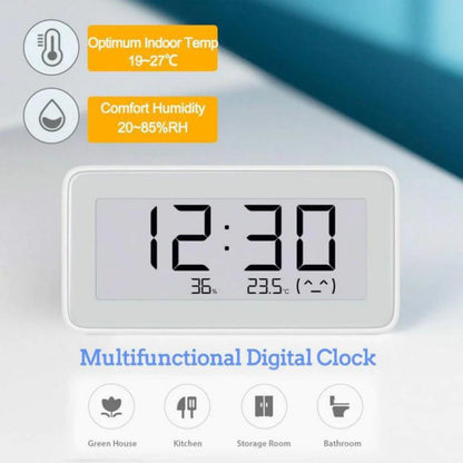 Xiaomi Temperature and Humidity Monitor Clock - White
