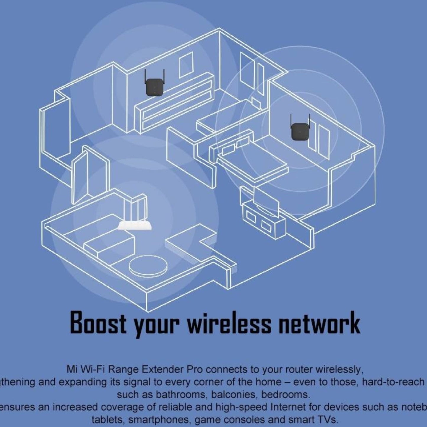 Xiaomi WiFi Range Extender Pro - Black