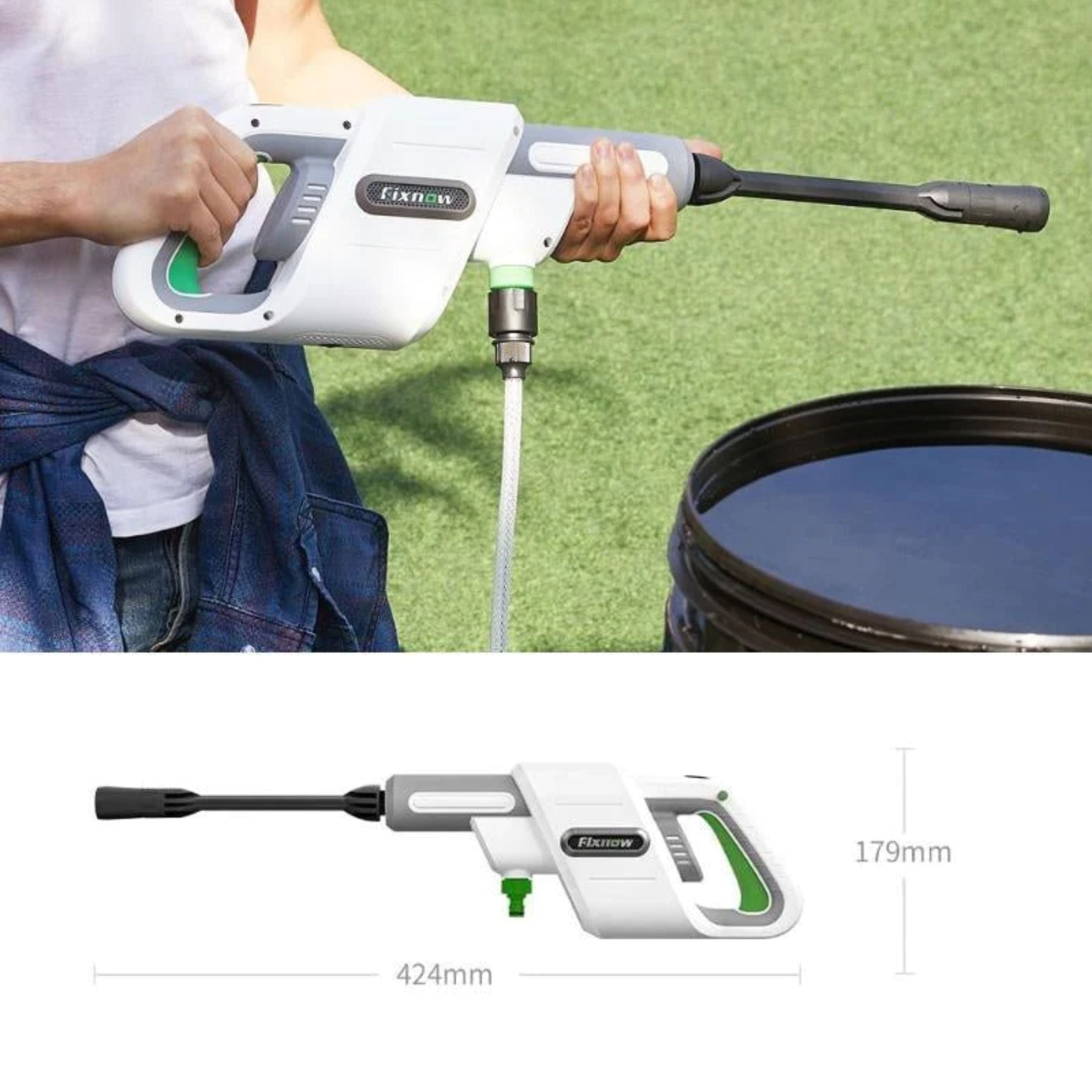 Xiaomi Youpin Fixnow High Pressure Handheld Wireless Car Washer Cordless 24v XYQX-300E