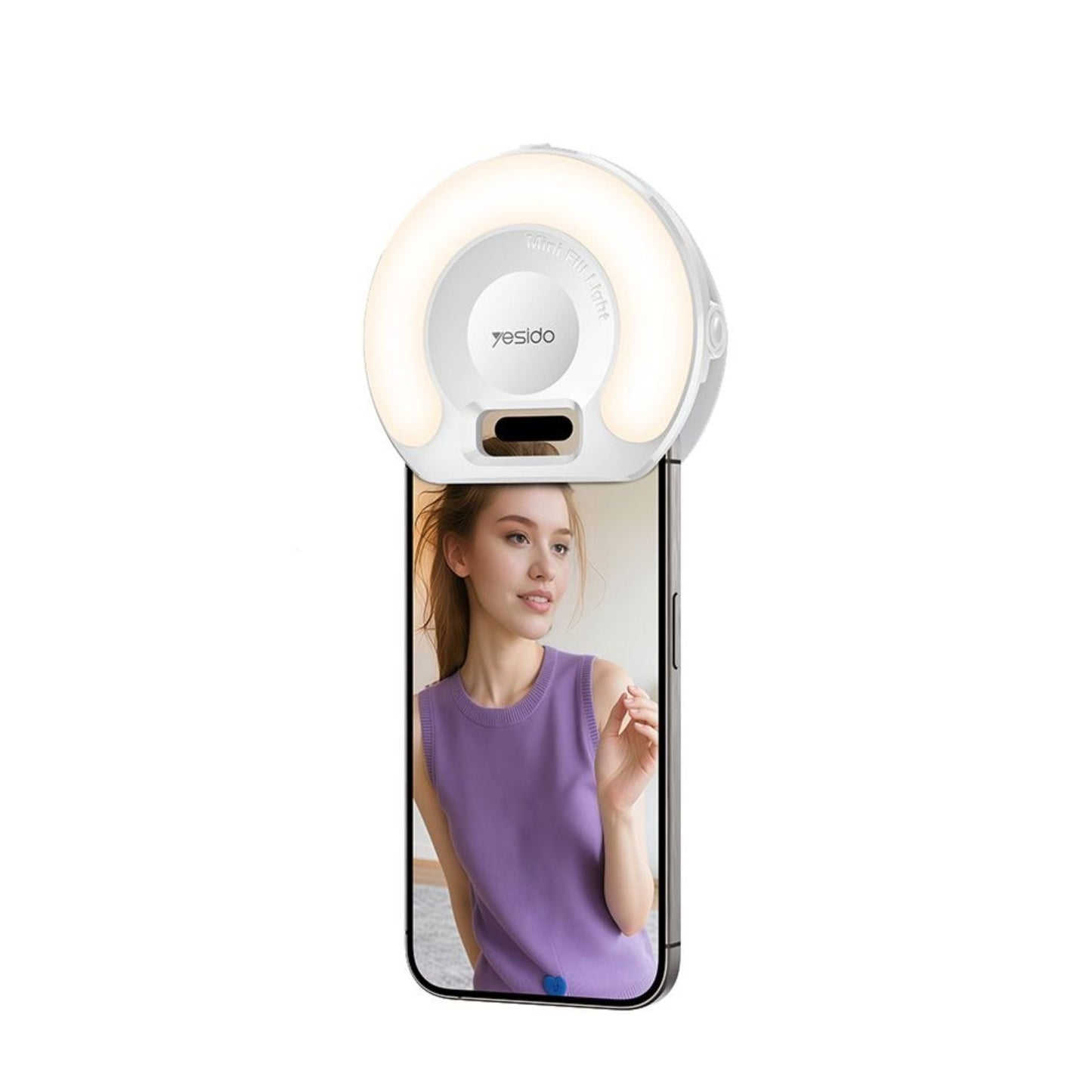 Yesido DH13 Selfie Light , Universal - White