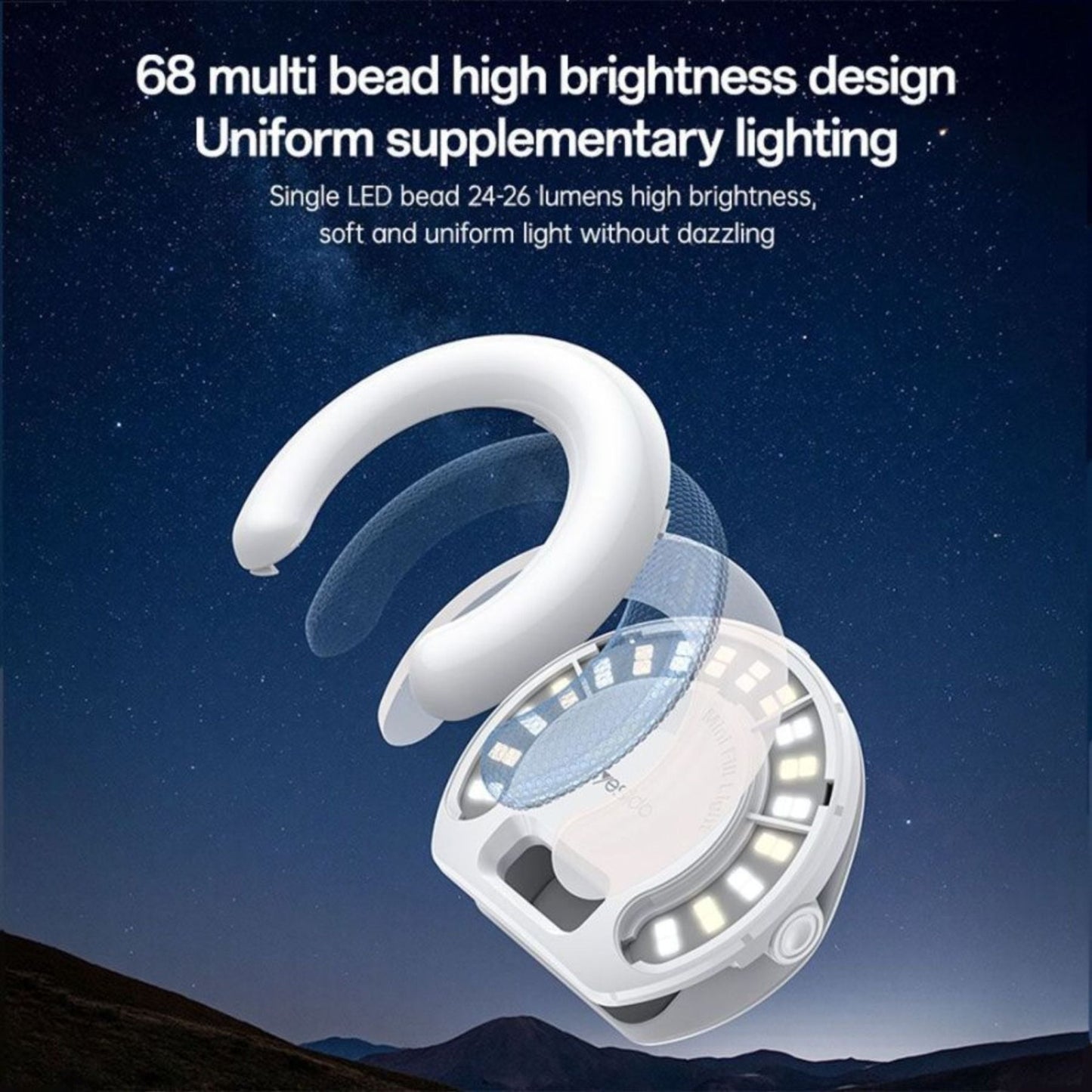 Yesido DH13 Selfie Light , Universal - White