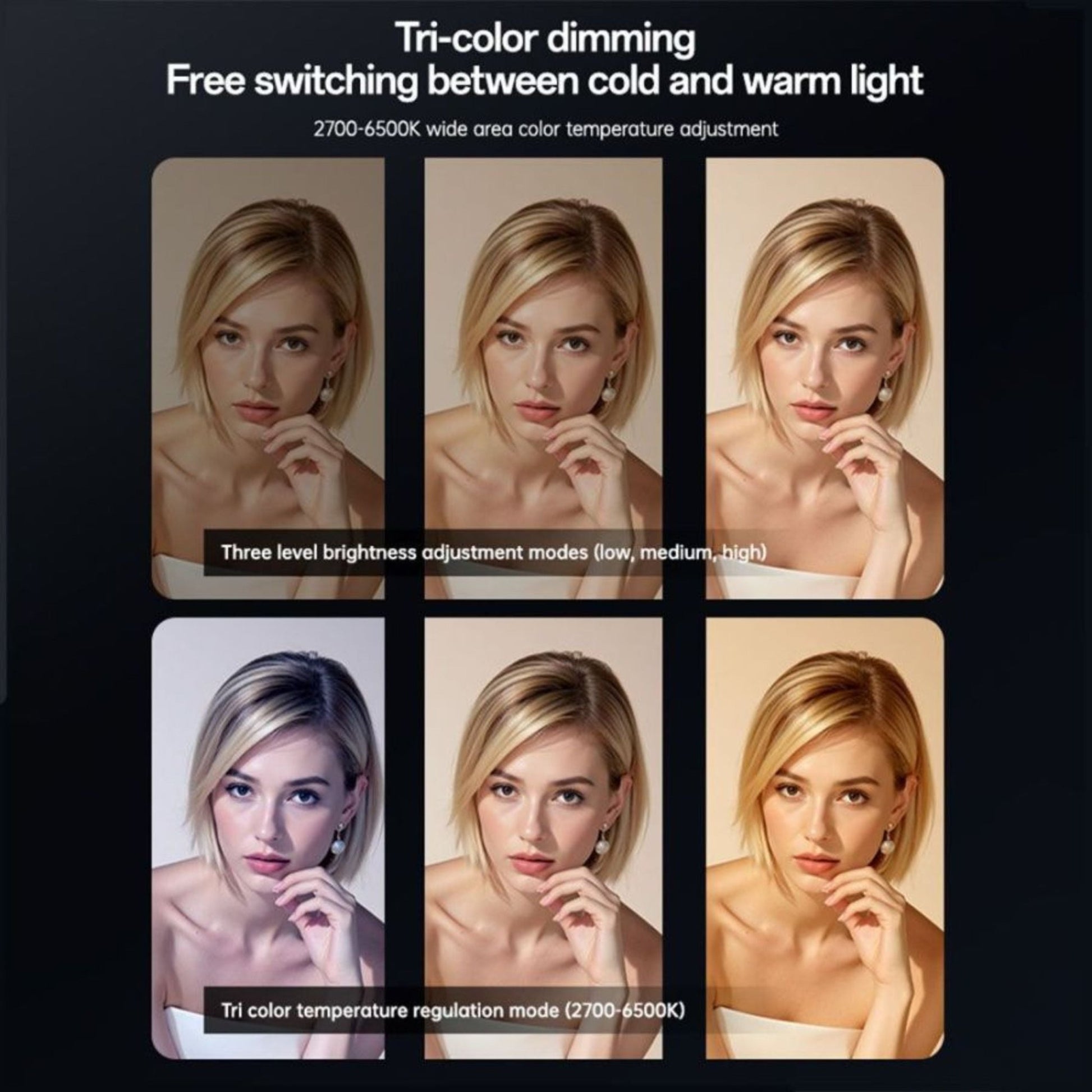 Yesido DH13 Selfie Light , Universal - White