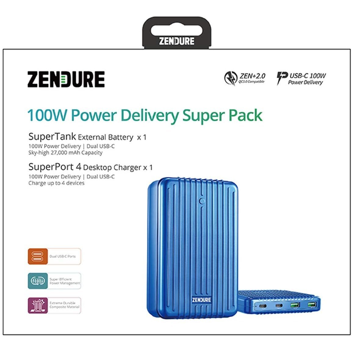 Zendure 100W Power Delivery Super Pack