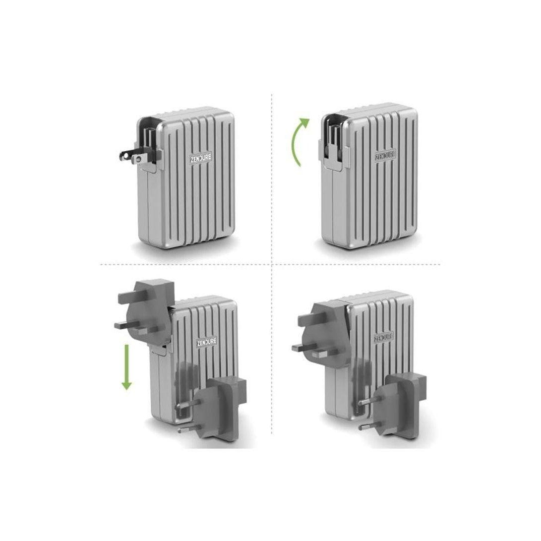 Zendure A-Series 4-Port Wall Charger - 45w