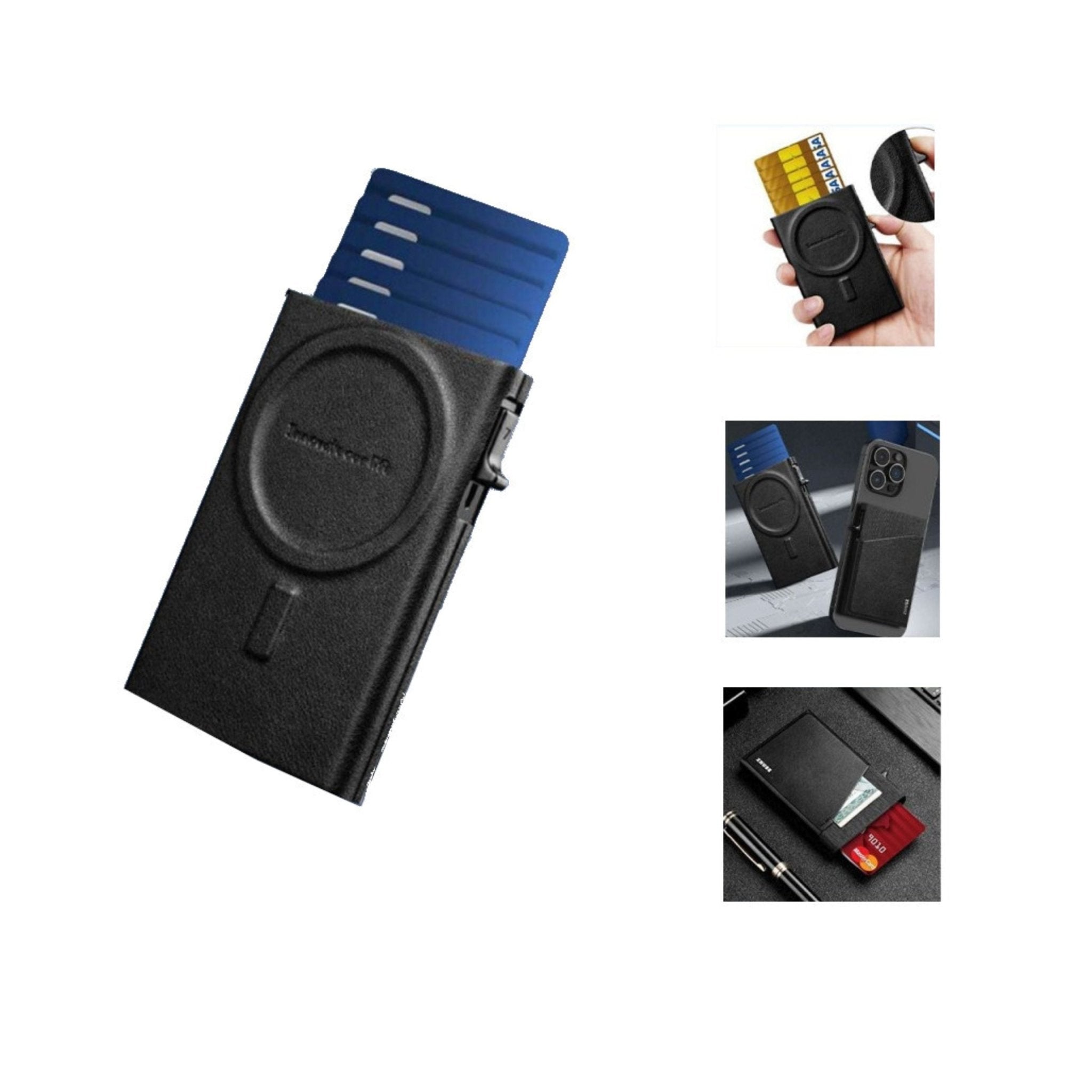 Zhuse Function Card Package Automatically Eject Card - Black
