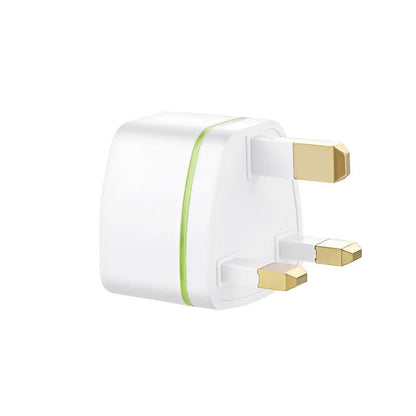 Zolele Universal Power Adaptor 3 Pin - White