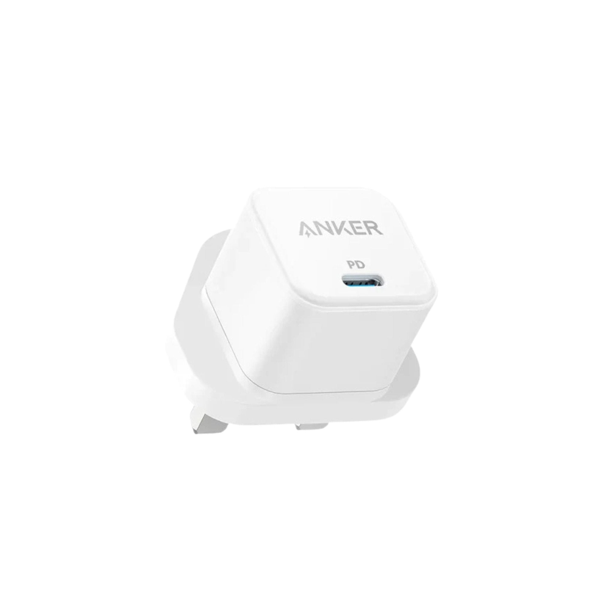 Anker Power Port III USB - C 20W Wall Charger - White - STOORE.AE | ستور الامارات