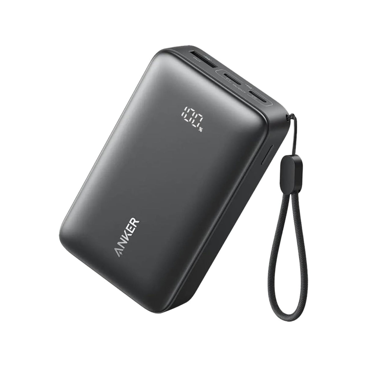 Anker Zolo Power Bank 10000mAh 30W Fast Charging - Black - STOORE.AE | ستور الامارات