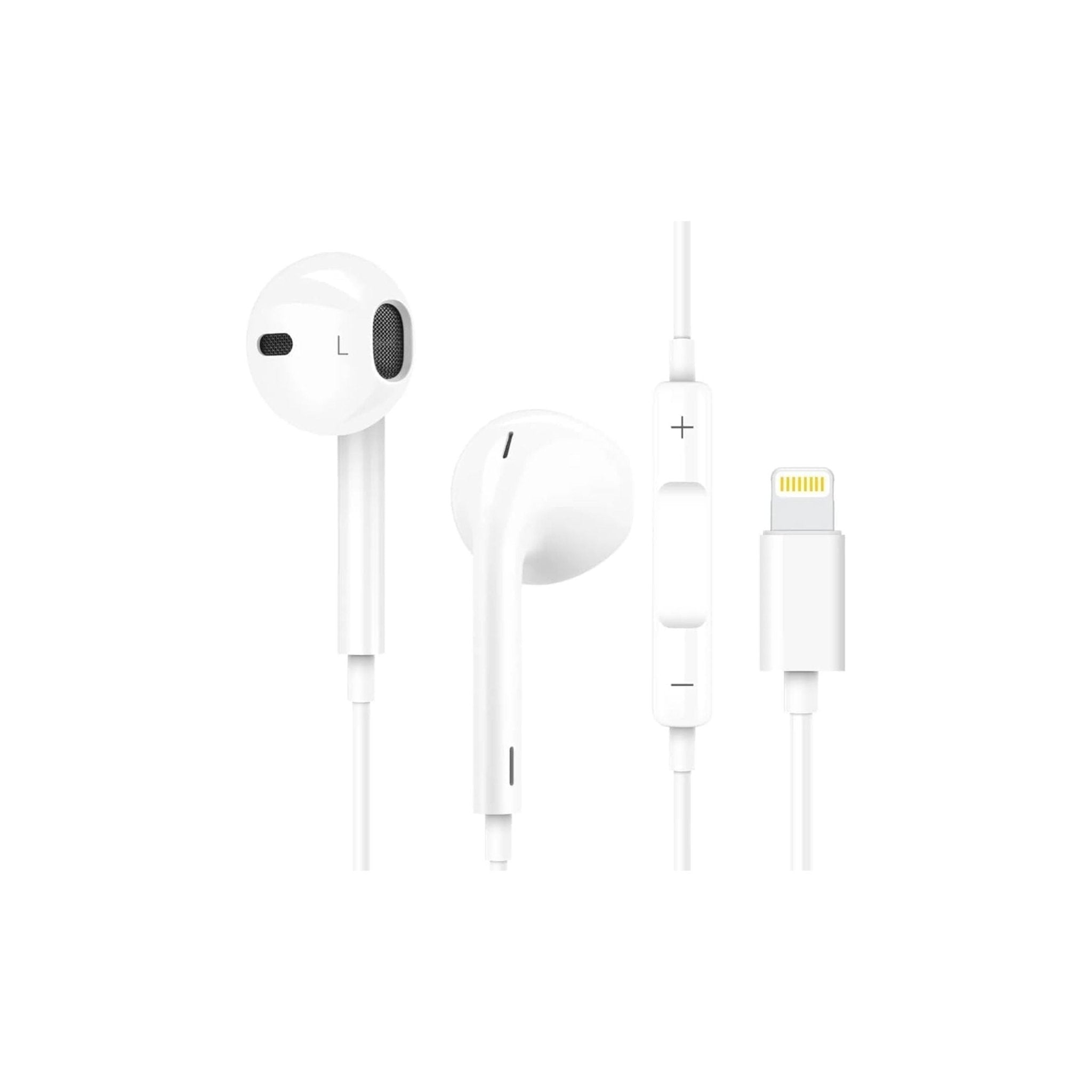 Apple Earpods With Lightning Connector MMTN2AM/A - White - STOORE.AE | ستور الامارات