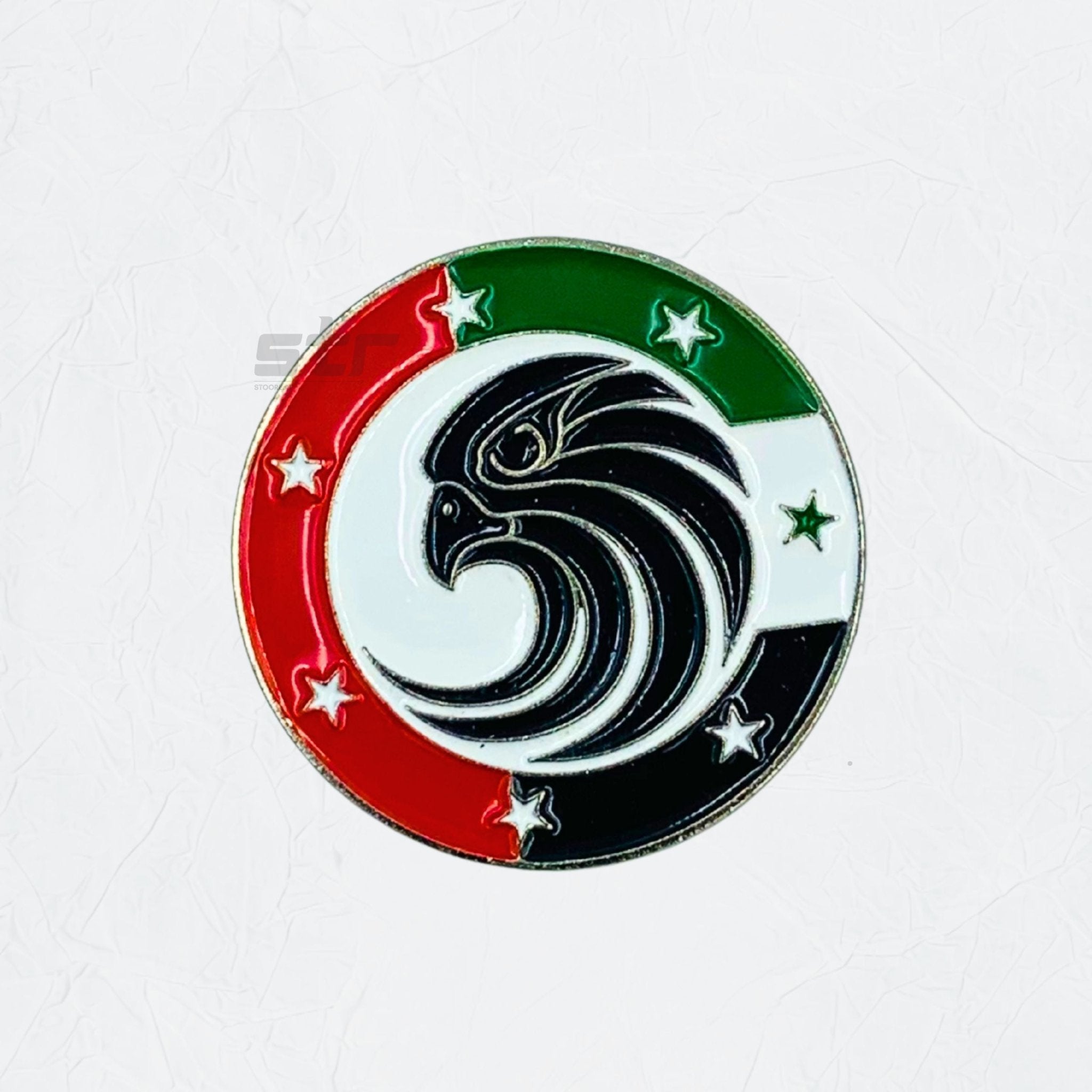 Badge Falcon UAE Flag - 1 - STOORE.AE | ستور الامارات