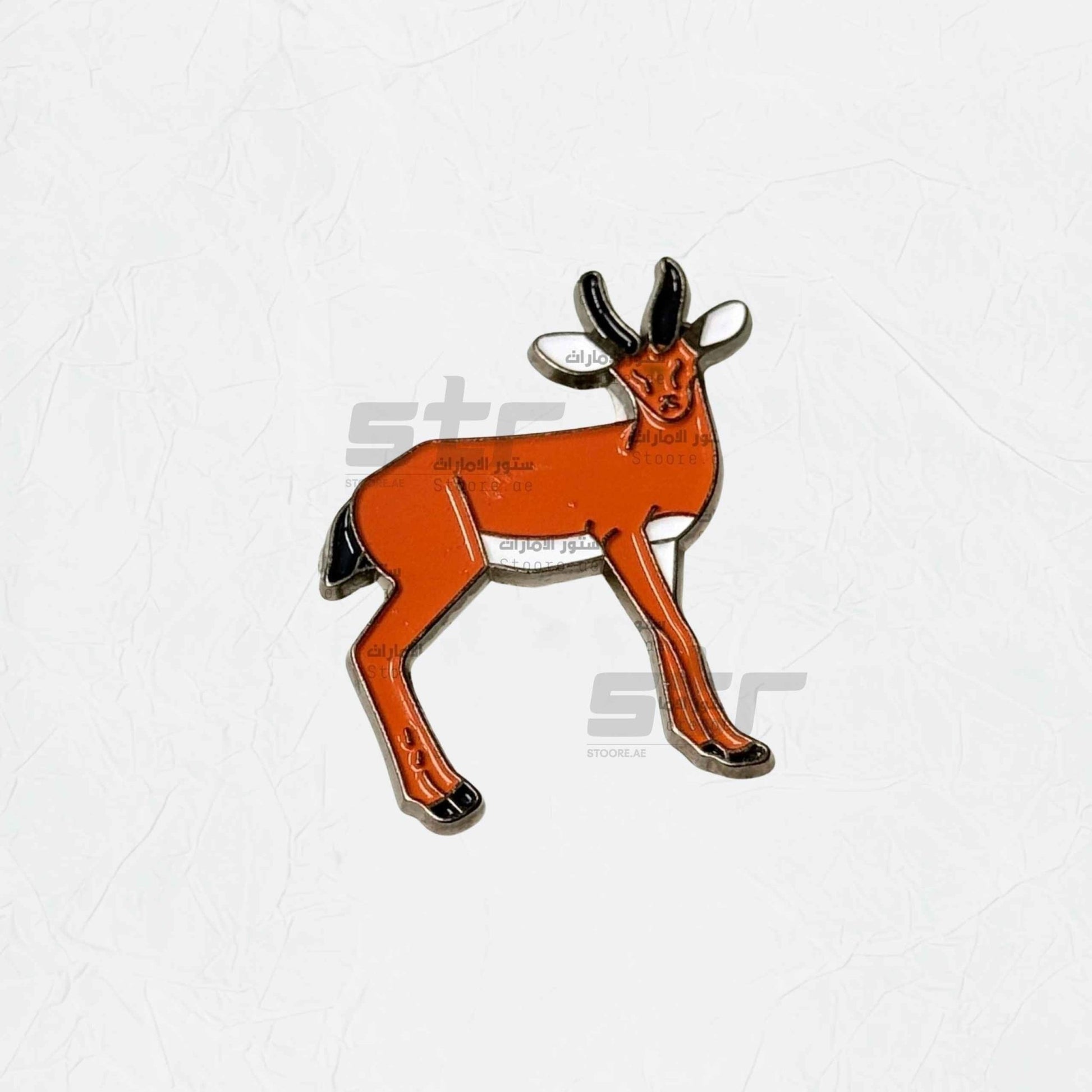 Badge Gazelle - 3 - Orange - STOORE.AE | ستور الامارات