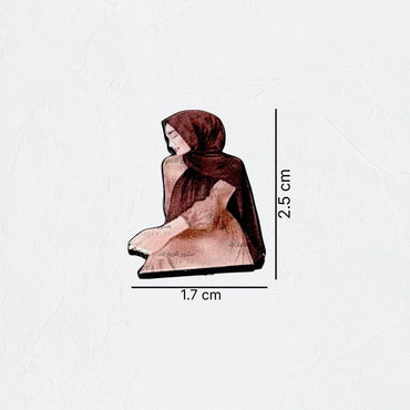Badge Hijab Girl - 2 - STOORE.AE | ستور الامارات