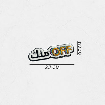 Badge OFF Menk - 2 - STOORE.AE | ستور الامارات