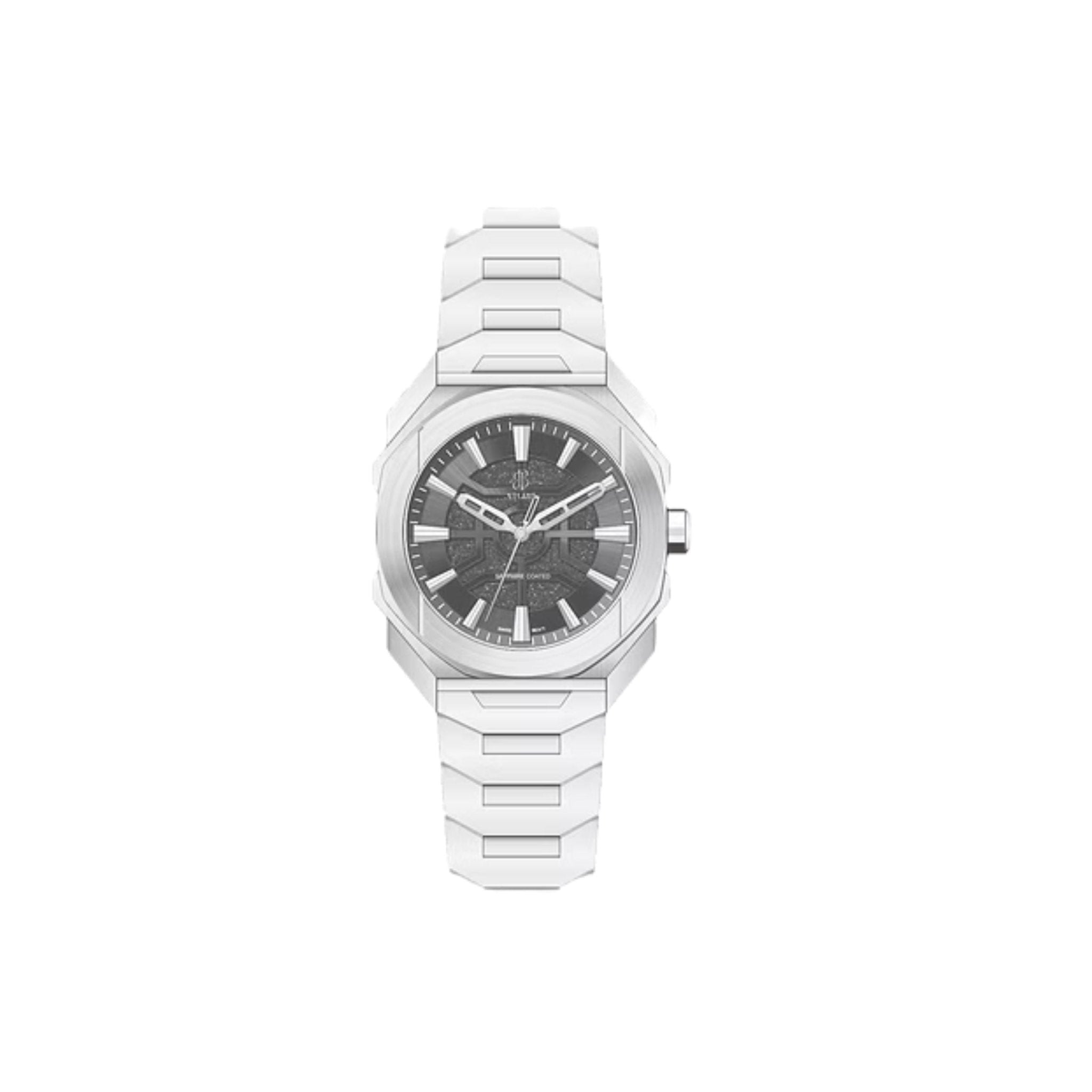 BBmilano Men's Azura Titan Watch - Grey - STOORE.AE | ستور الامارات