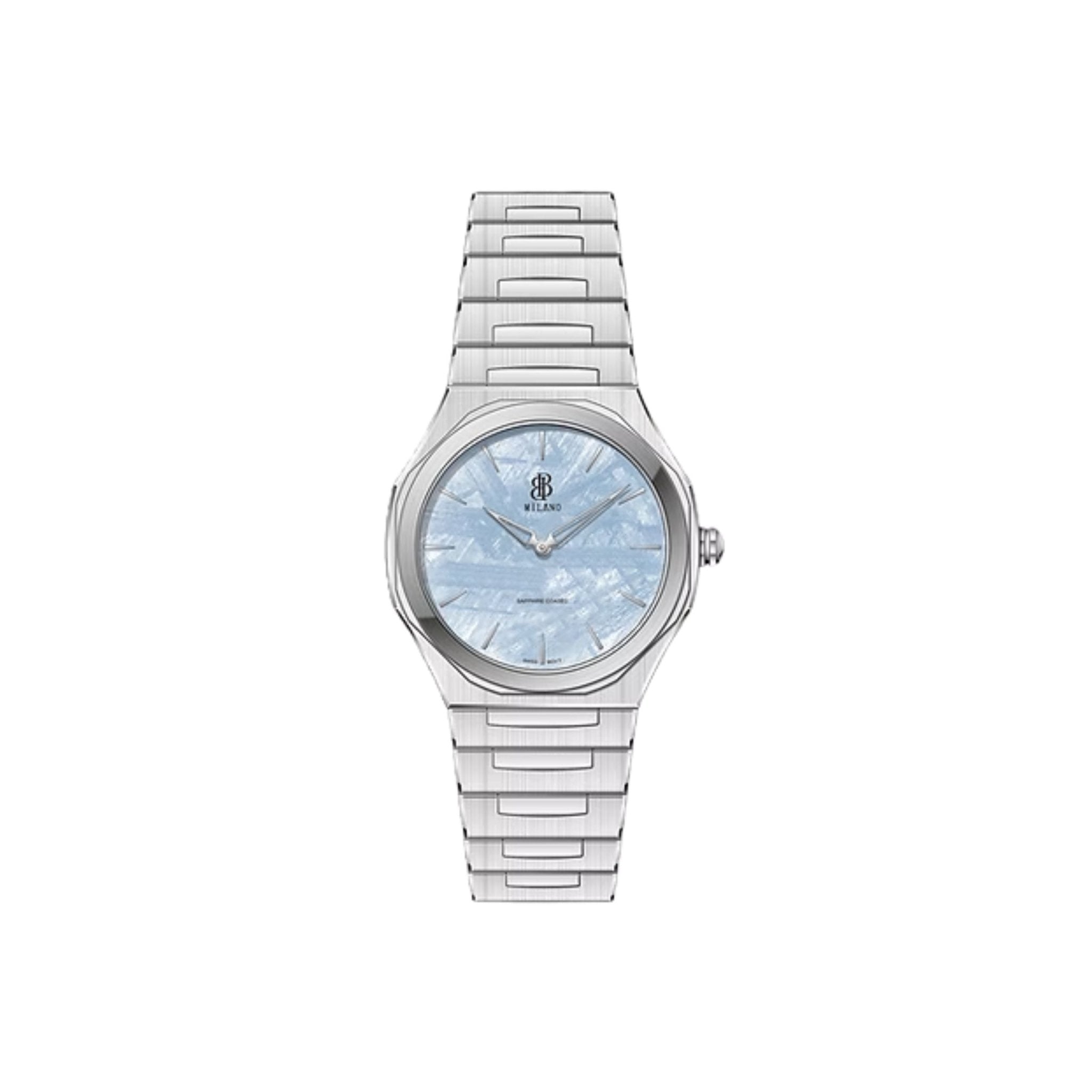 BBmilano Men's Lunar Frost Watch - Blue - STOORE.AE | ستور الامارات