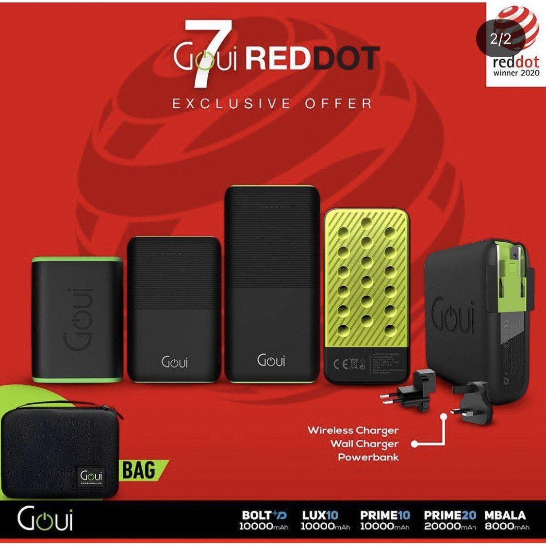 بكج قوي - (برايم 20 + برايم 10 + بولت + مبالا) + لوكس 10 + شنطة