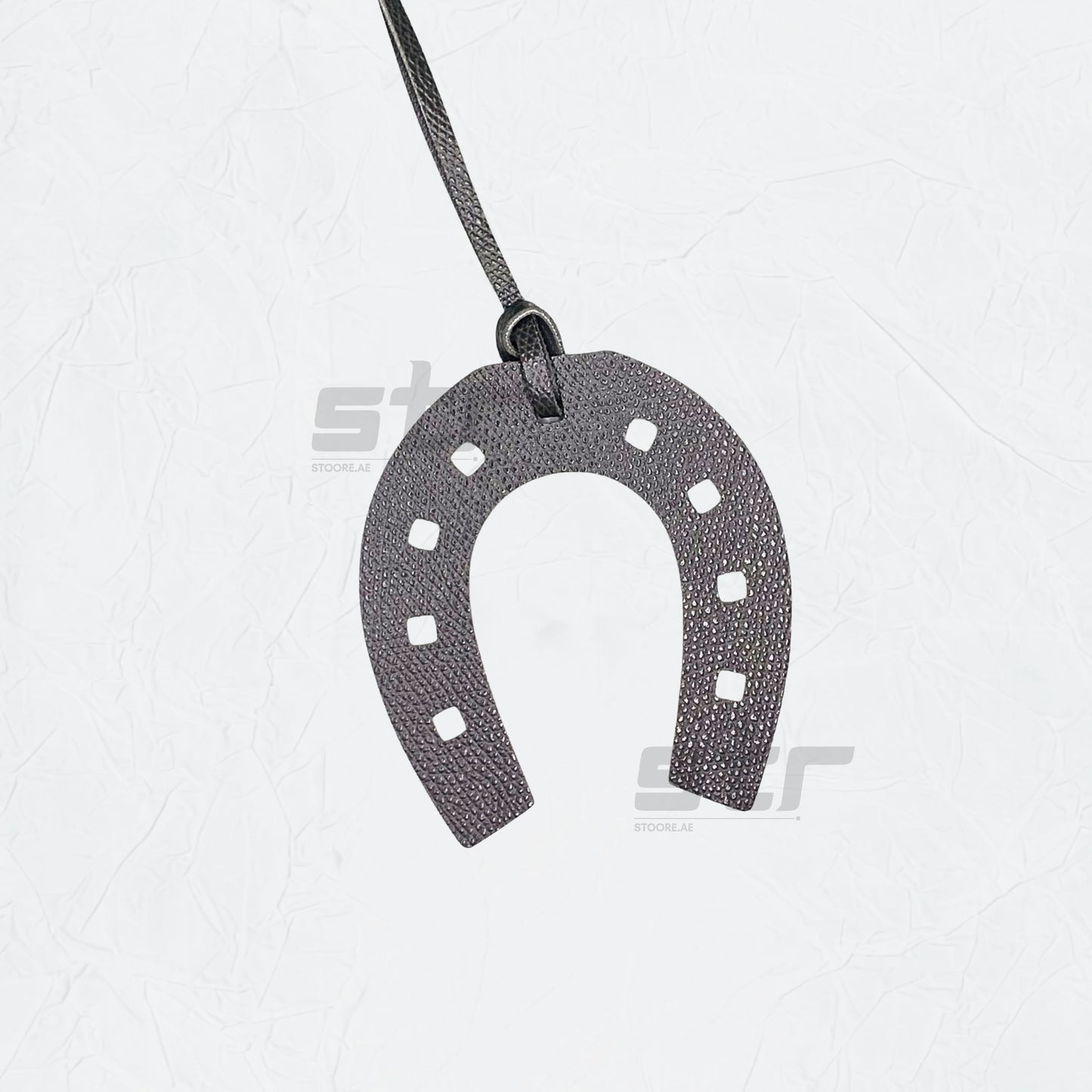Leather Charm  Horseshoe - 6
