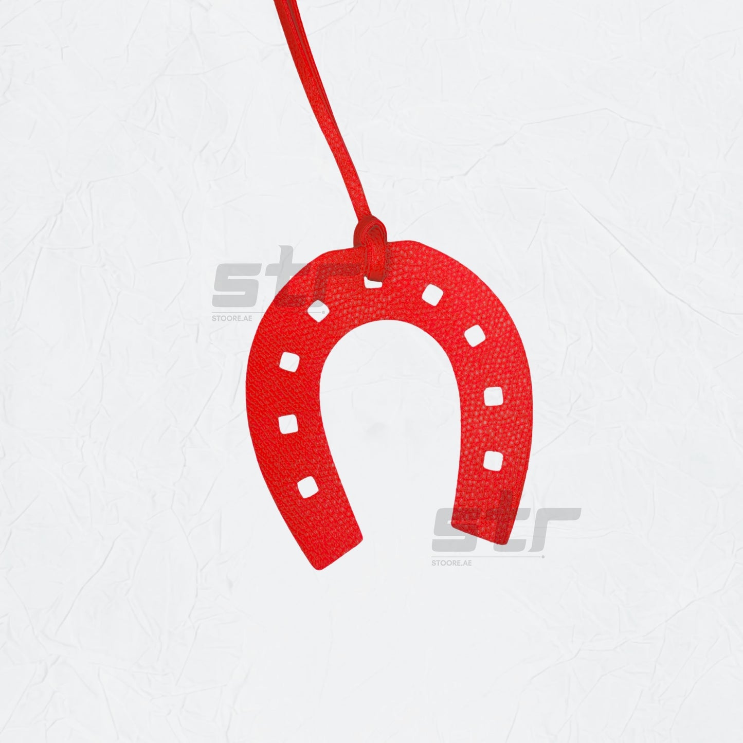 Leather Charm  Horseshoe - 5