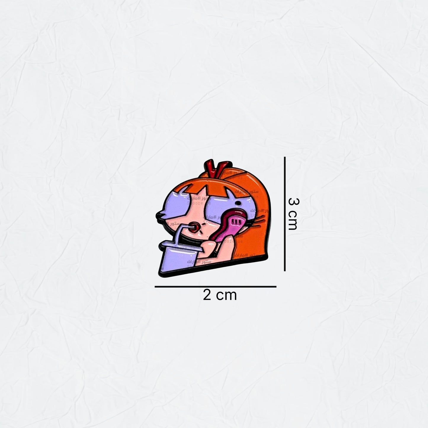 Badge powerpuff Lady Blossom