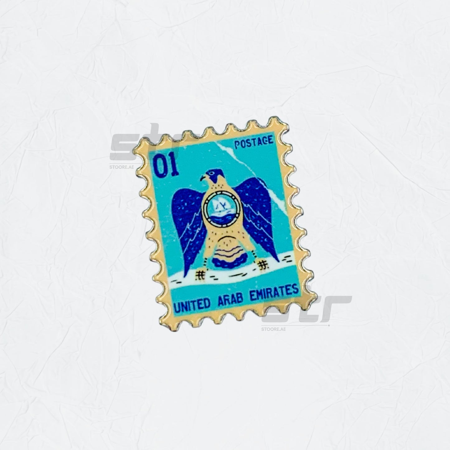 Badge United Arab Emirates Postage Stamp