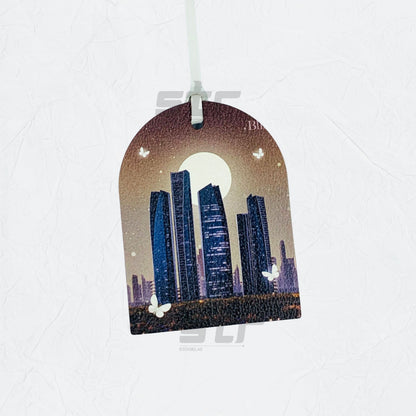 Leather Charm Double Side Etihad Towers AbuDhabi