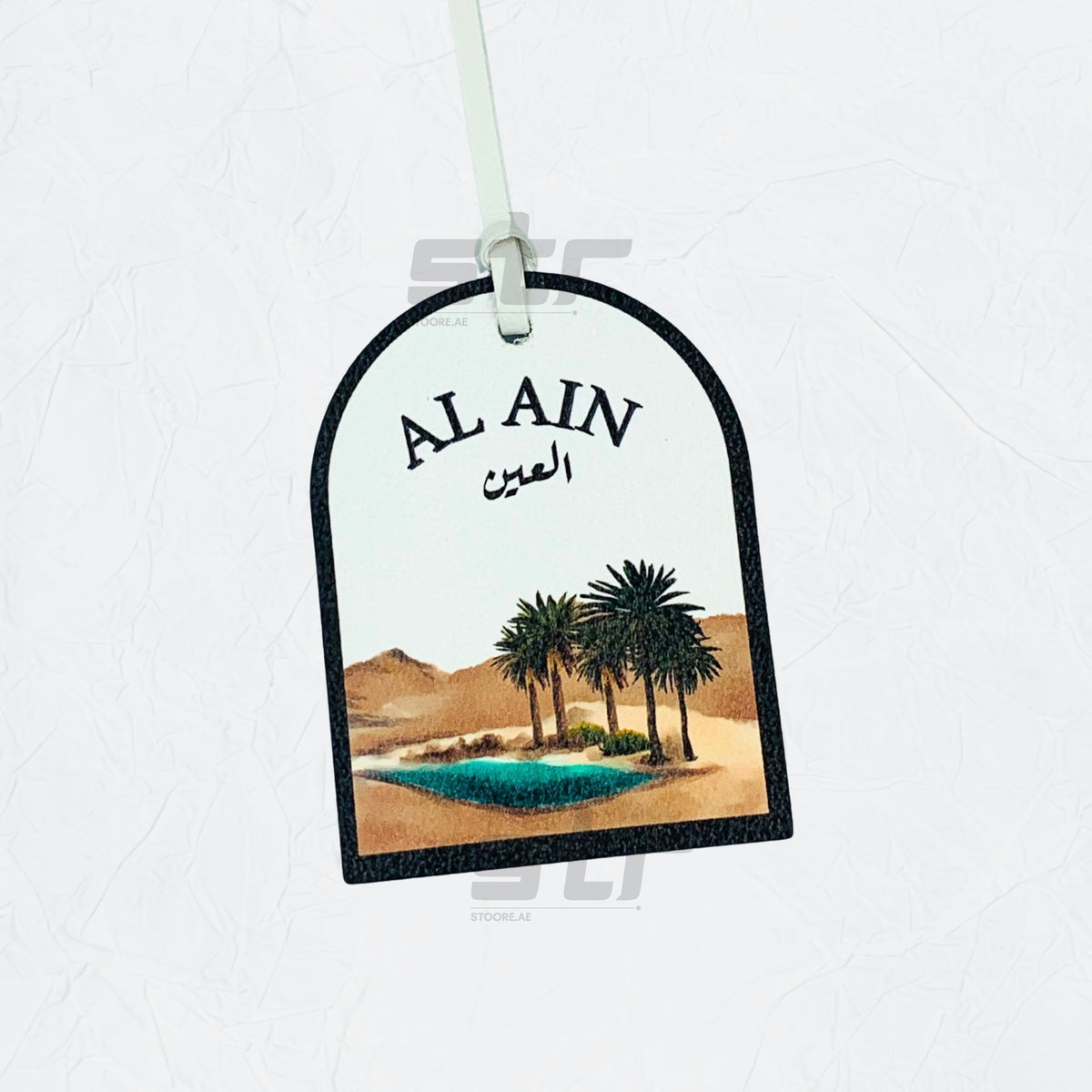Leather Charm Double Side Alain - 3