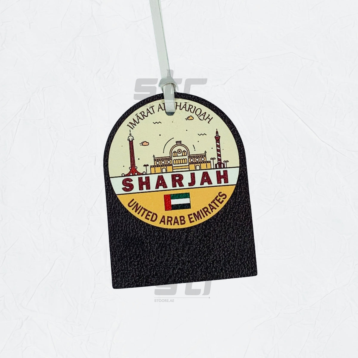 Leather Charm Double Side Sharjah - 6