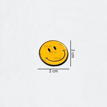 Badge Happy Face Smiley