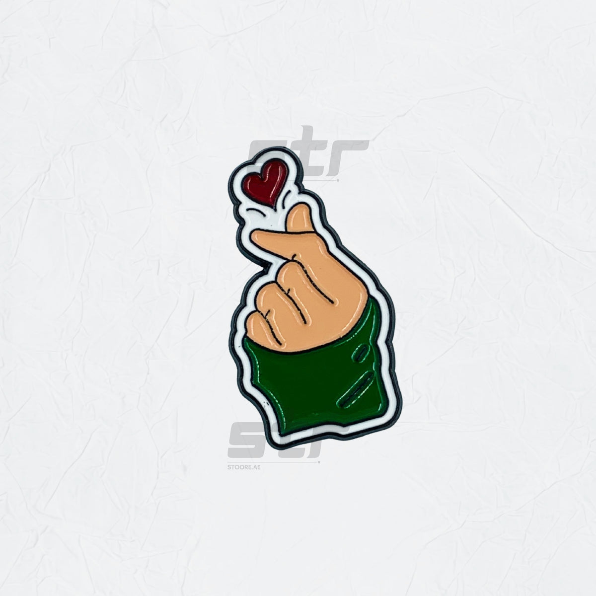 Badge Finger Heart - 6