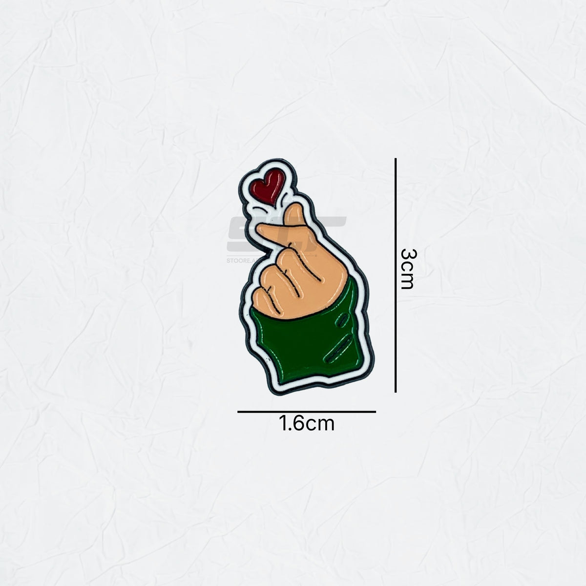 Badge Finger Heart - 6